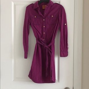 Tory burch shirt dress size 2